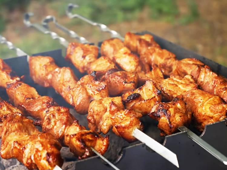 Cūkgaļas šašliks